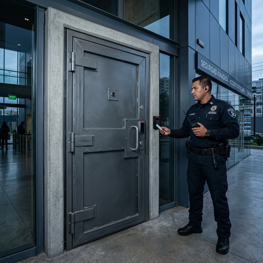 Control de accesos y blindaje en Valencia